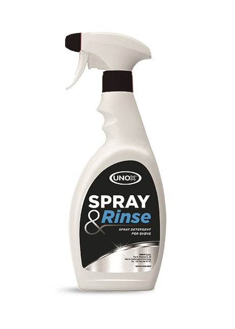 UNOX DB1044A0 SPRAY&Rinse Oven Cleaning Spray, 12 x 750 mL