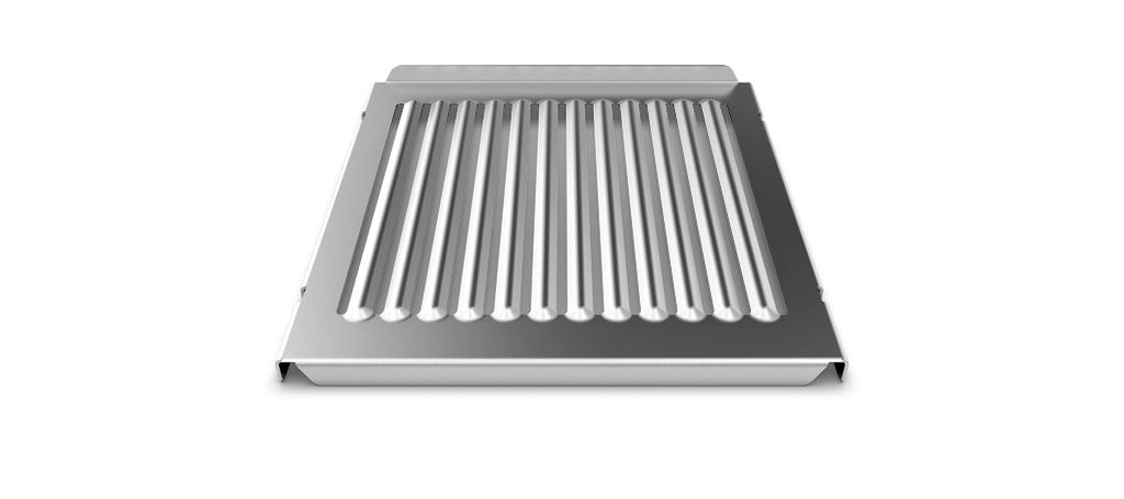 UNOX TG149 SPEED.Plate SLOT Ribbed Stainless Steel Tray