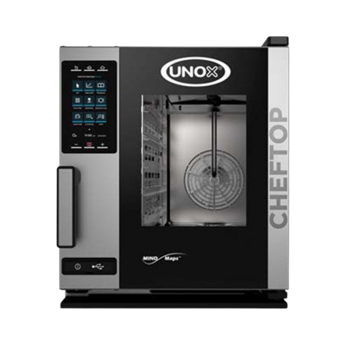 UNOX XACC-0513-EPLM CHEFTOP MIND.Maps PLUS COMPACT 5 GN 1/1 Electric Combi Oven