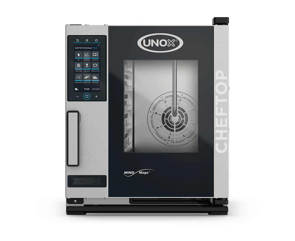 UNOX XACC-0513-MPLM CHEFTOP MIND.Maps PLUS COMPACT 5 GN 1/1 Electric Combi Oven
