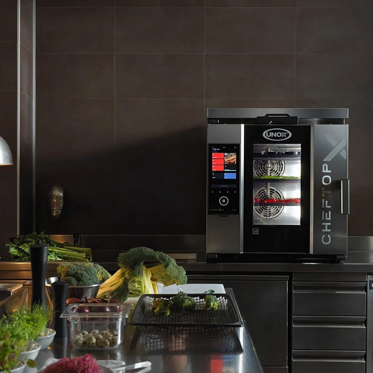 UNOX XADA-06FS-EXRS-ET CHEFTOP-X Digital.ID 6 Full-Size Electric Combi Oven