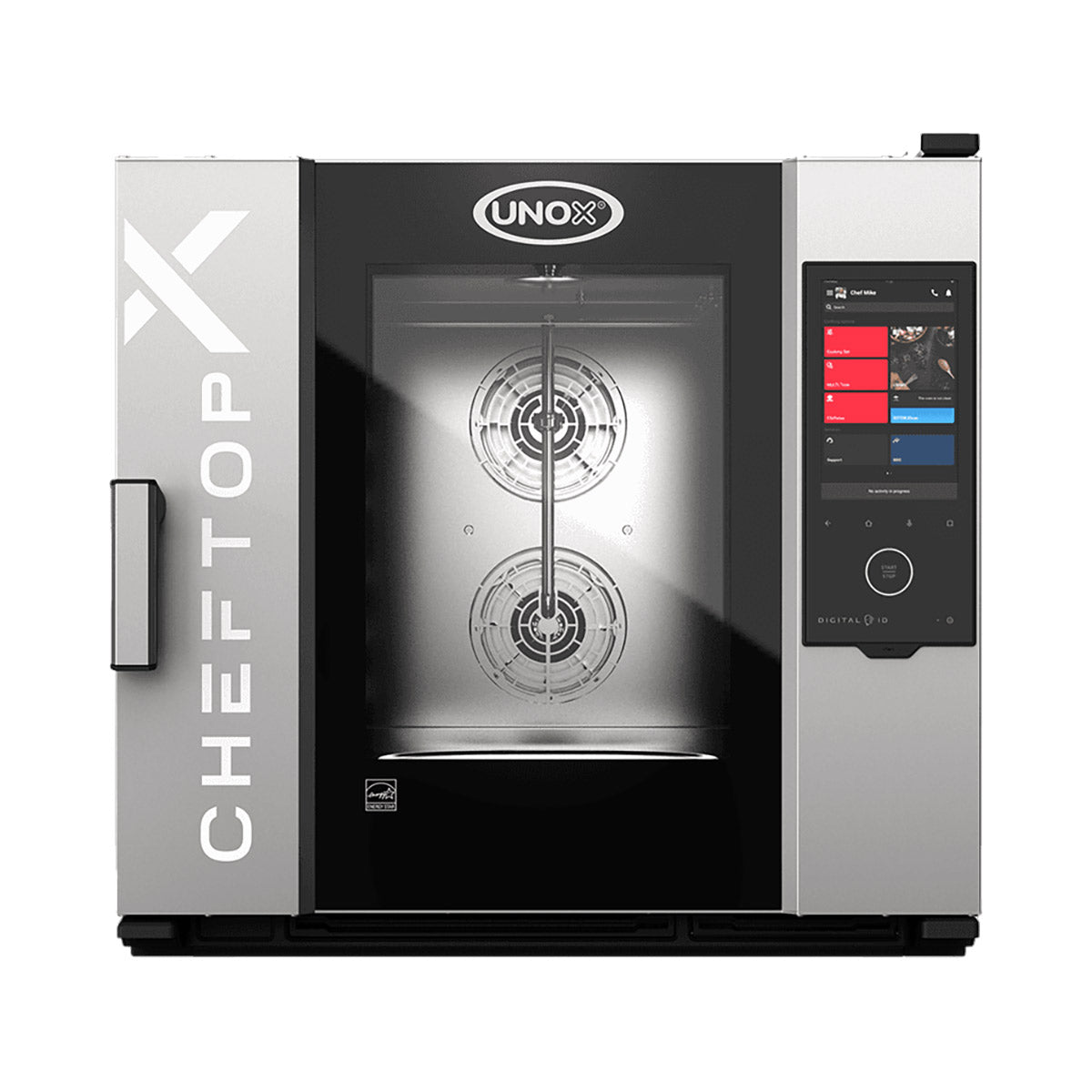 UNOX XADA-06FS-GXLS-ET CHEFTOP-X Digital.ID 6 Full-Size Gas Combi Oven