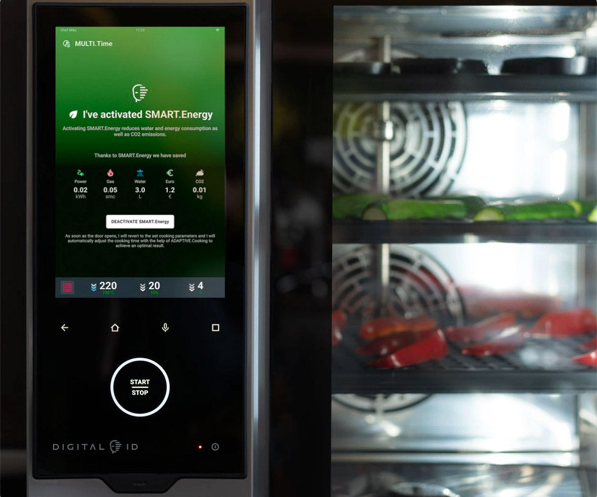 UNOX XADA-06FS-GXRS-ET CHEFTOP-X Digital.ID 6 Full-Size Gas Combi Oven