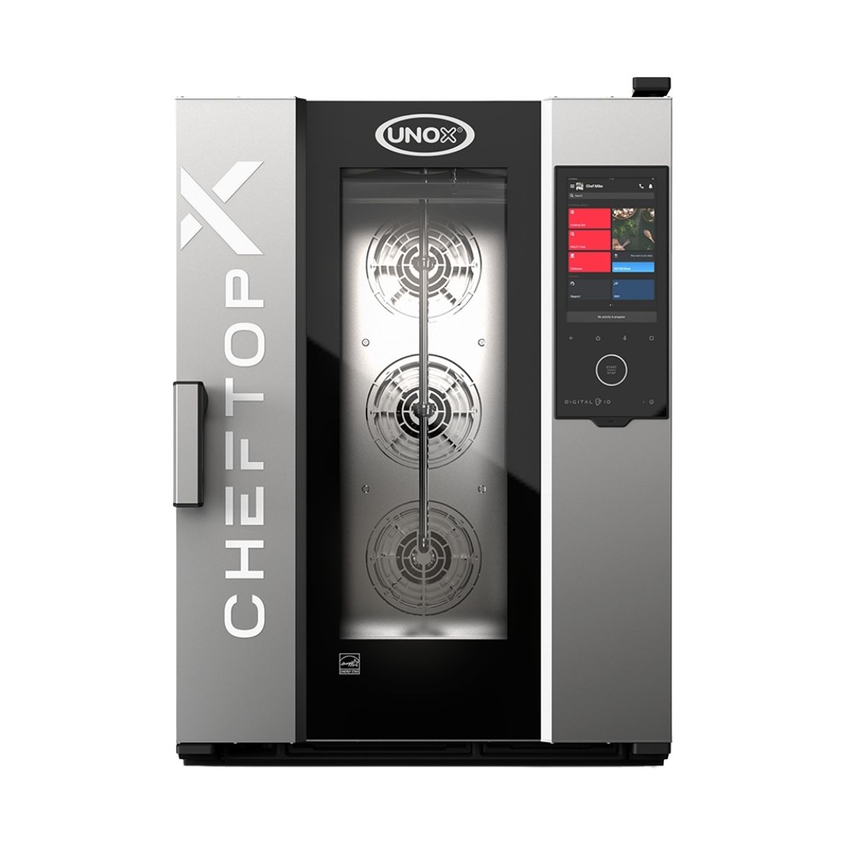 UNOX XADA-1011-GXLS CHEFTOP-X Digital.ID 10 GN 1/1 Gas Combi Oven