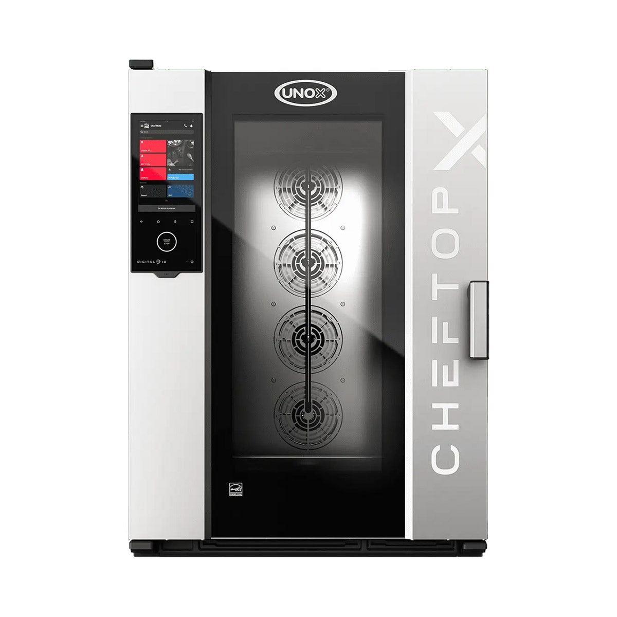 UNOX XADA-10FS-EXRS-ET CHEFTOP-X Digital.ID 10 Full-Size Electric Combi Oven