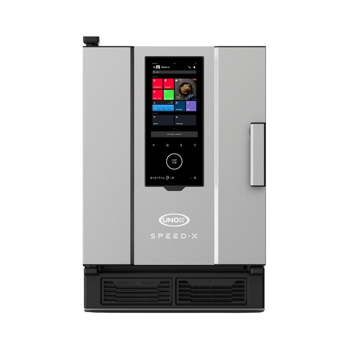 UNOX XAPA-0523-EXRS SPEED-X Digital.ID 5 or 10 GN 2/3 in combi mode Electric Combi Speed Oven