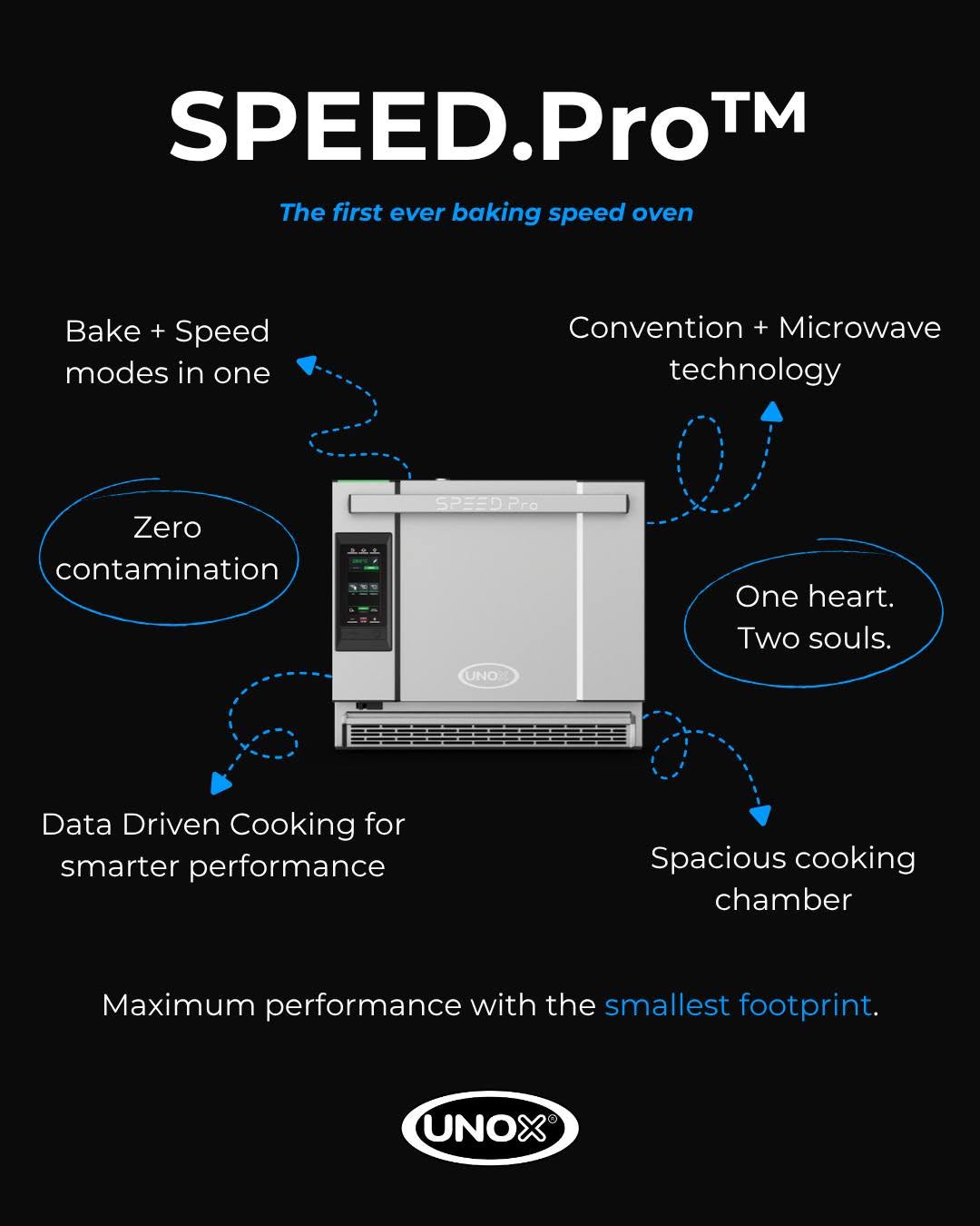 UNOX XASR-03HS-SDDS SPEED.Pro Microwave Convection Speed Oven