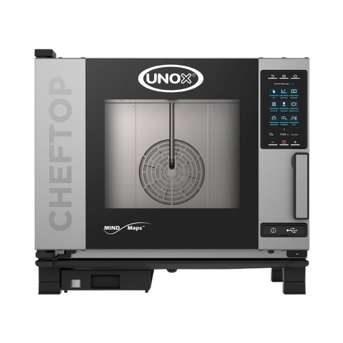 UNOX XAVC-0511-GPRM CHEFTOP MIND.Maps PLUS 5 GN 1/1 Gas Combi Oven