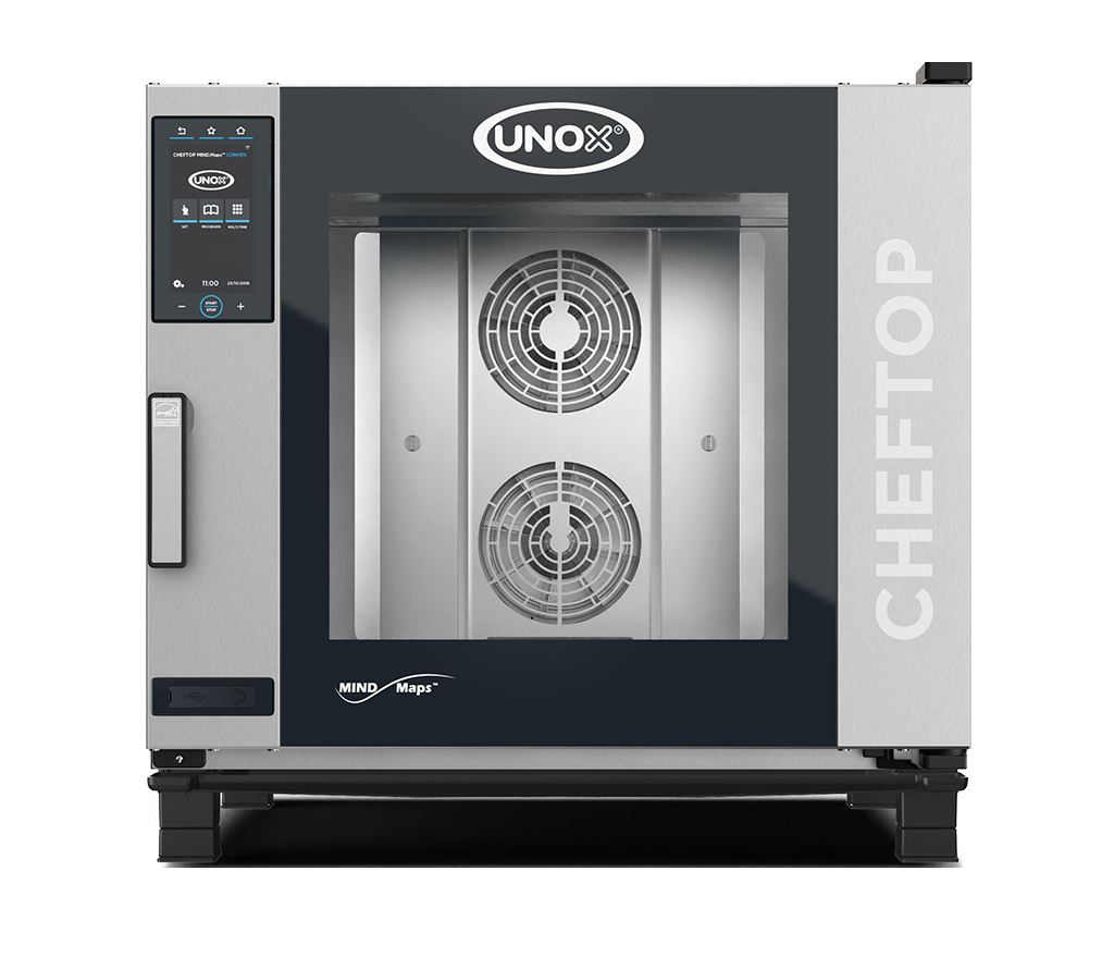 UNOX XAVC-06FS-EQLM CHEFTOP MIND.Maps CONVEX 6 Full-Size Electric Convection Oven