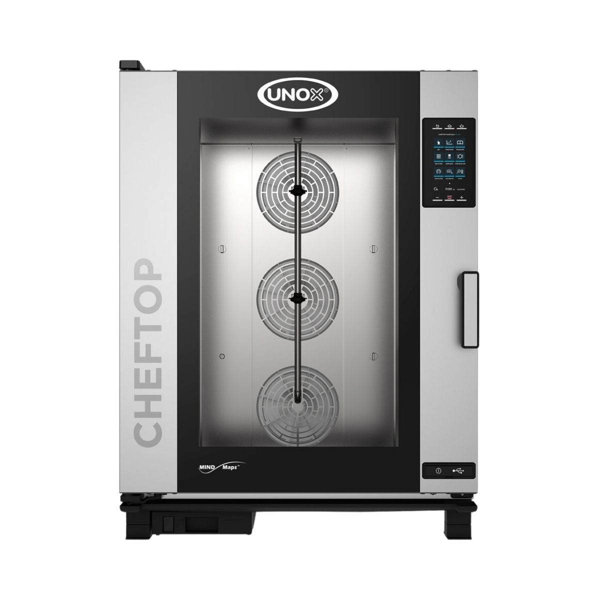 UNOX XAVC-10FS-EPRM CHEFTOP MIND.Maps PLUS 10 Full-Size Electric Combi Oven