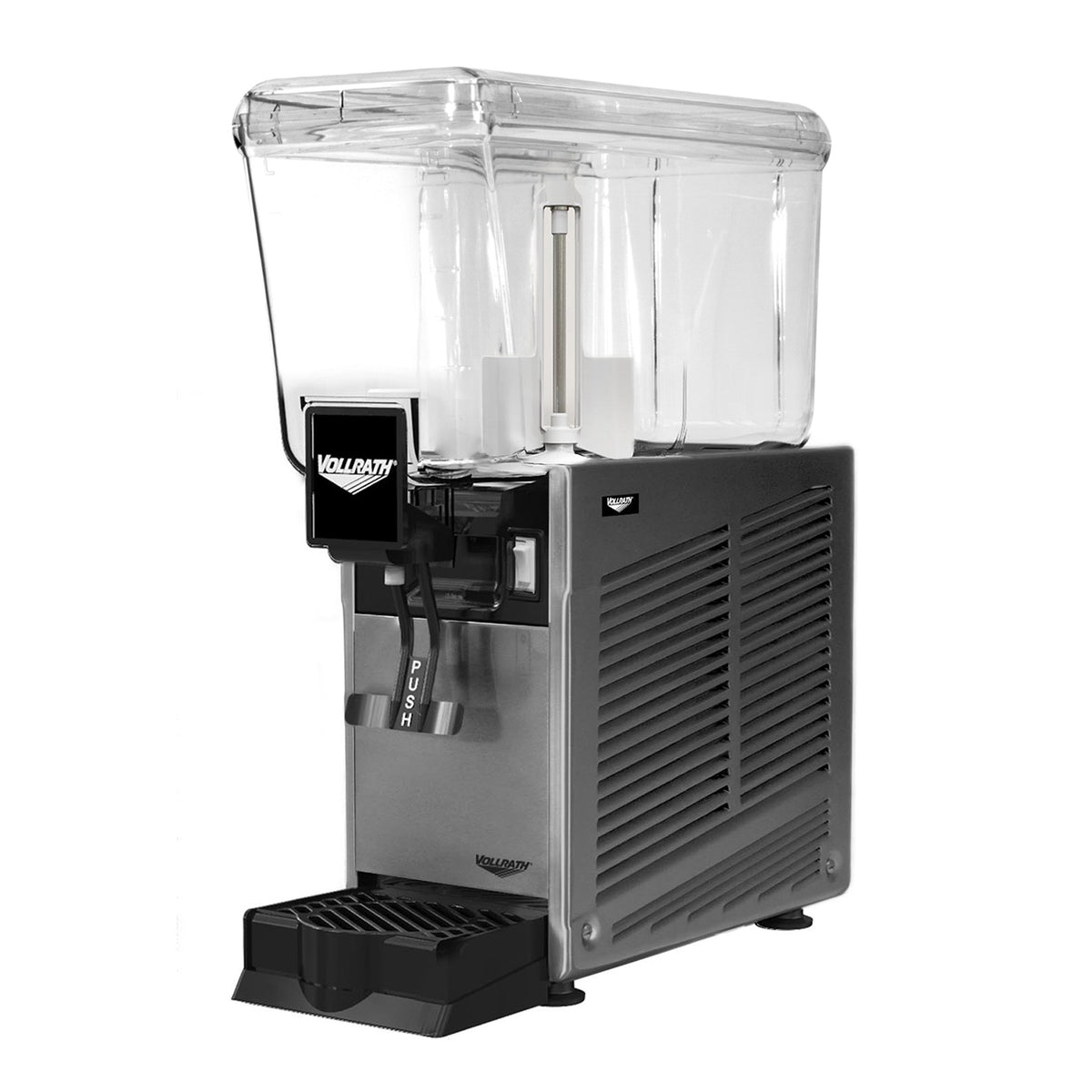Vollrath VBBD1-37-S Beverage Dispenser with Single Bowl / Paddle Type - 3.2 Gal (each) - 1520 Btu