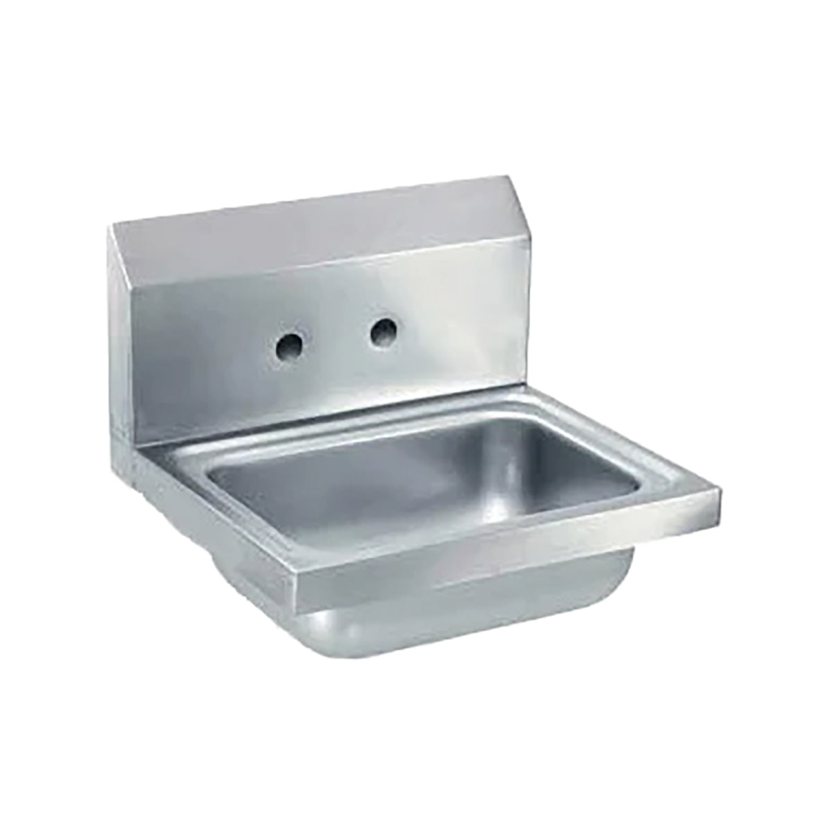 Vollrath 141-0 17" Wall Mounted Hand Sink without Faucet - 20 gauge