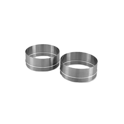 Vollrath 19194 Adaptor Ring, 8-3/16", Fits 19192, 19188 & 19198, 300 Stainless Steel, Made in USA — Case of 2 pieces