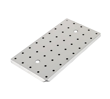 Vollrath 20000 Pan V False Bottom, 1/1 Steam Table Pan, 3/8" Drain Holes, Stainless Steel, USA Made — Case of 6 pieces