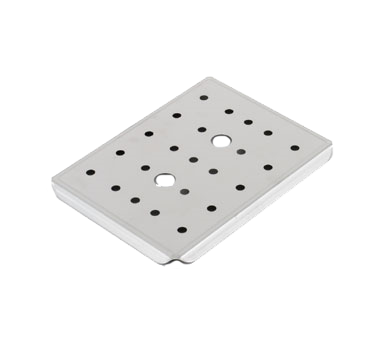 Vollrath 20200 False Bottom, 1/2-Size Steam Table Pan, 3/8" Drain Holes, Steel, Made in USA — Case of 6 pieces