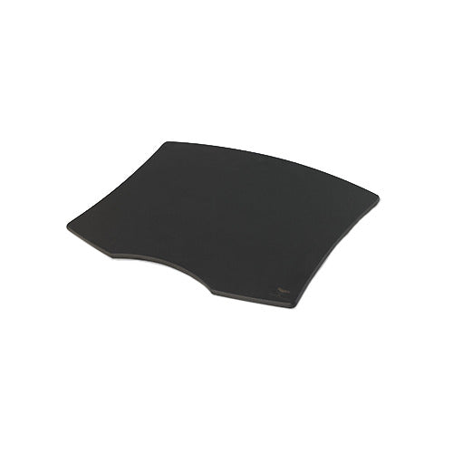 Vollrath 25154 Cutting Board, 21-1/3"W x 16-3/4"D x 1/2"H, Contoured, Black, Dishwasher Safe — Case of 5 pieces