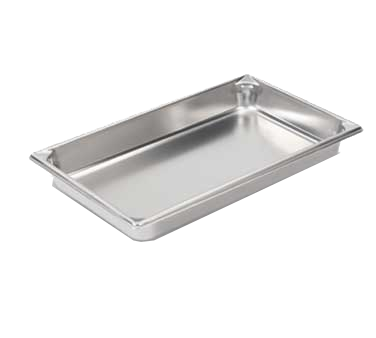 Vollrath 30022 Super Pan V 8.3 Qt Pan, 2-1/2" Deep, Stainless Steel, Anti-Jam, NSF Certified — Case of 6 pieces