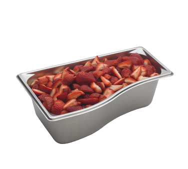 Vollrath 3100340 Super Pan Wild Pan, 1/3 Size Outer, 3.8 Qt, 22-Gauge Stainless Steel, NSF, USA — Case of 6 pieces