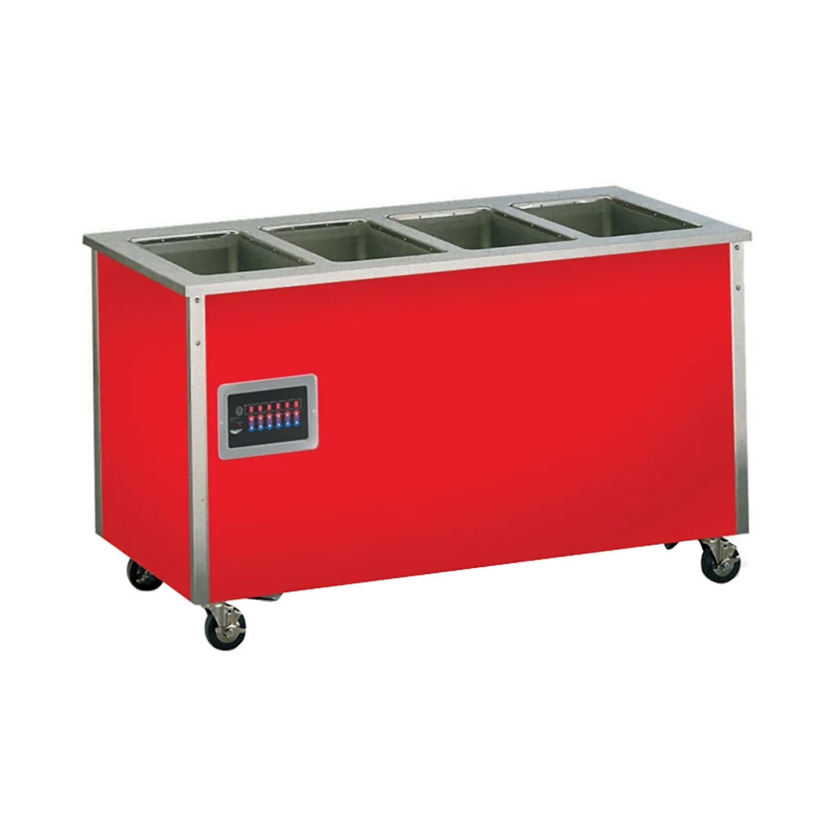 Vollrath 36150 74" 4-Series Signature Server Electric (5) Well Hot Food Serving Counter