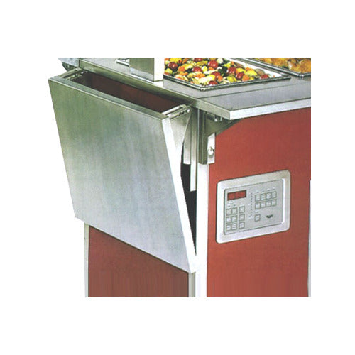 Vollrath 37570-2-L Left Side End Shelf - ADA 4-Series Signature Server with Stainless Steel Countertops