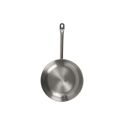 Vollrath 3809 Optio Fry Pan, 9-1/2" Dia., 1-3/4" Deep, Steel, Aluminum-Clad Bottom, Induction Ready — Case of 6 pieces
