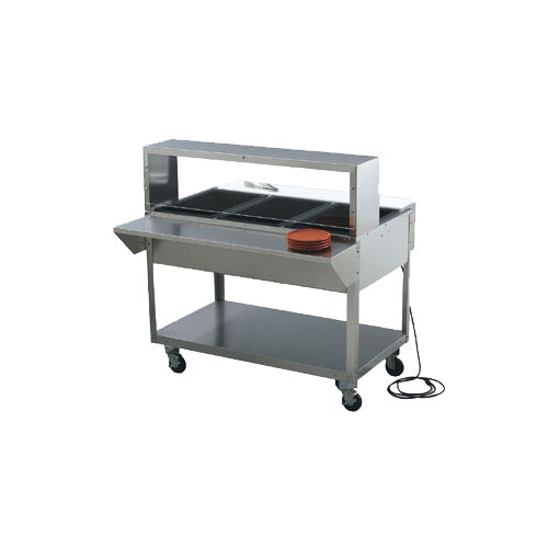 Vollrath 38092 32" ServeWell Customer Side Stainless Steel Plate Shelf / Rest