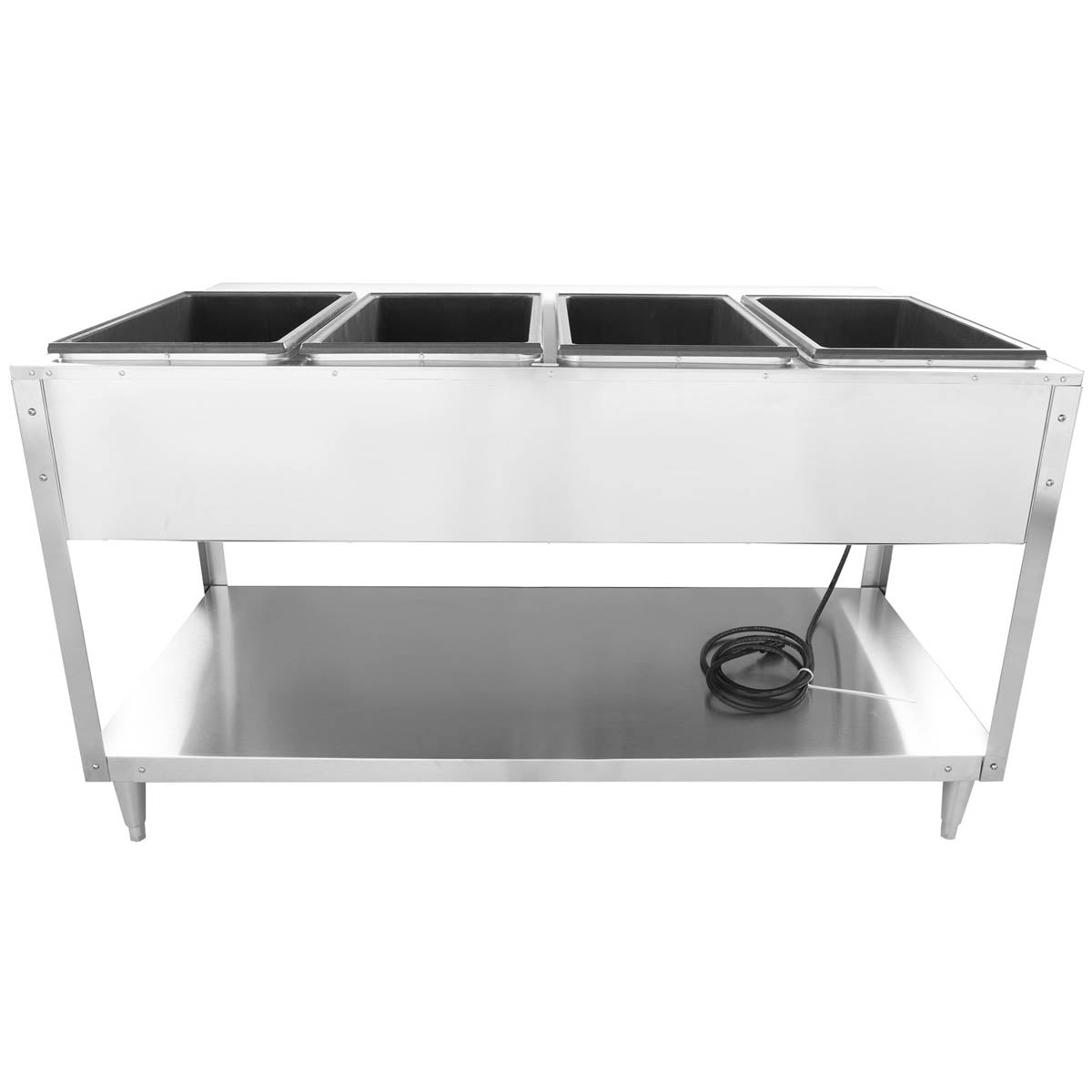 Vollrath 38118 61" Servewell Electric (4) Sealed Well Hot Food Table