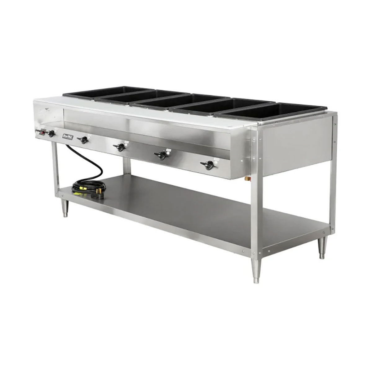 Vollrath 38119 76" Servewell Electric (5) Sealed Well Hot Food Table