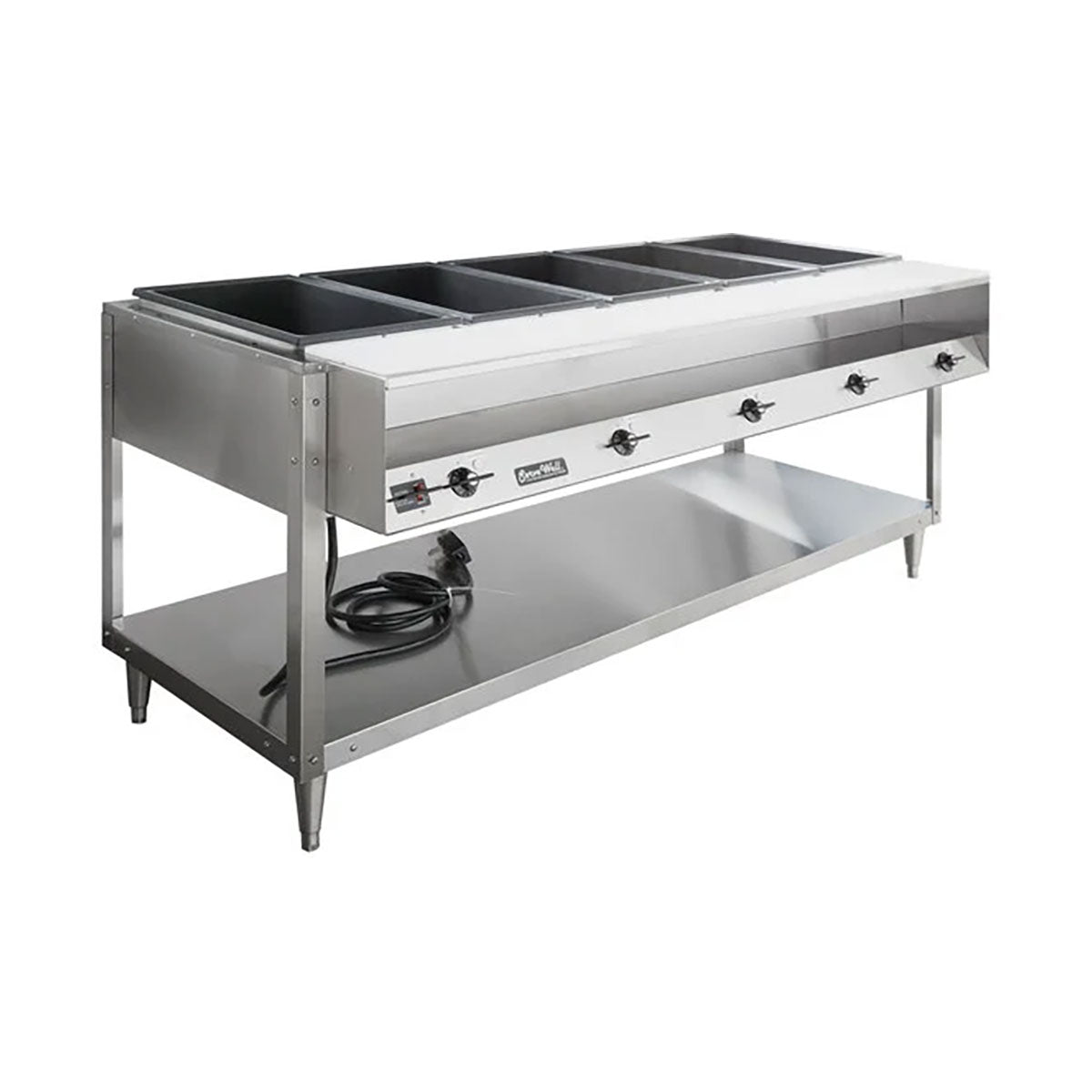 Vollrath 38119 76" Servewell Electric (5) Sealed Well Hot Food Table