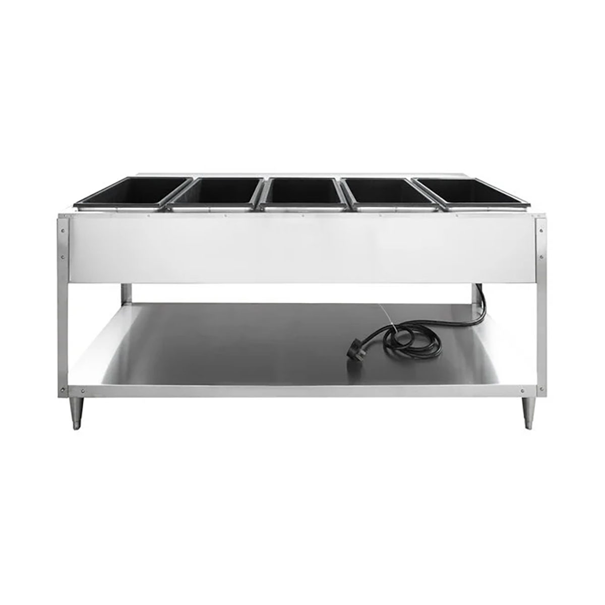 Vollrath 38119 76" Servewell Electric (5) Sealed Well Hot Food Table