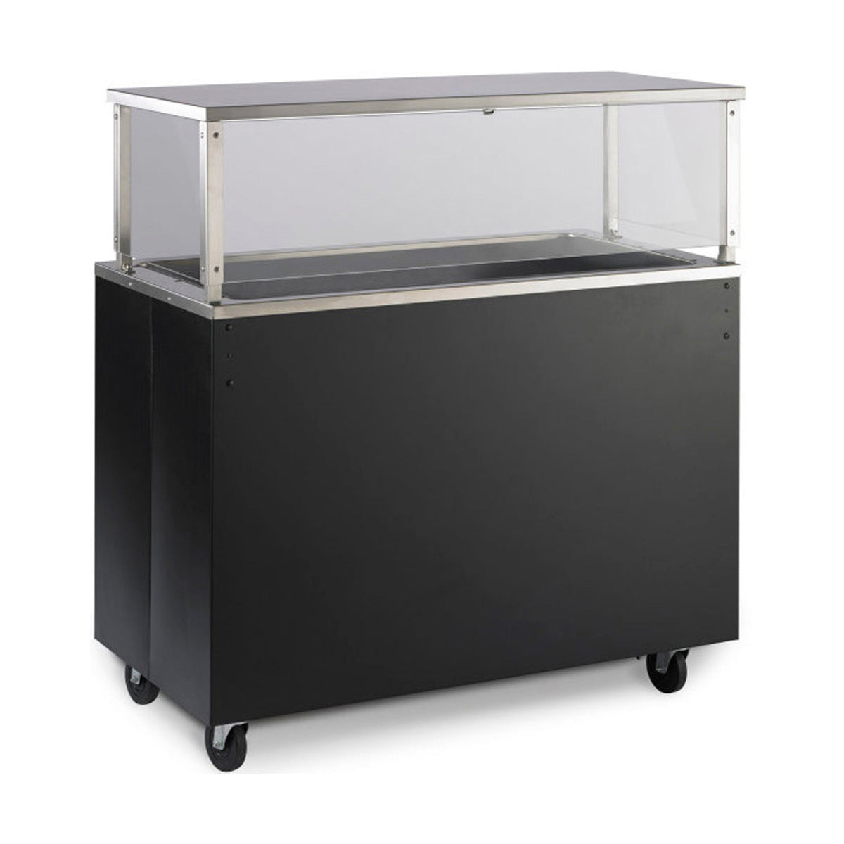 Vollrath 39736 60" 2-Series Affordable Portable Ice-cooled Cold Food Station, (4) Pan