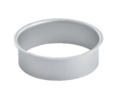 Vollrath 3Y0502 Garbage Waste Chute, 6-9/16" x 2" Deep, Round, 22 Gauge Stainless Steel, Made in USA — Case of 6 pieces