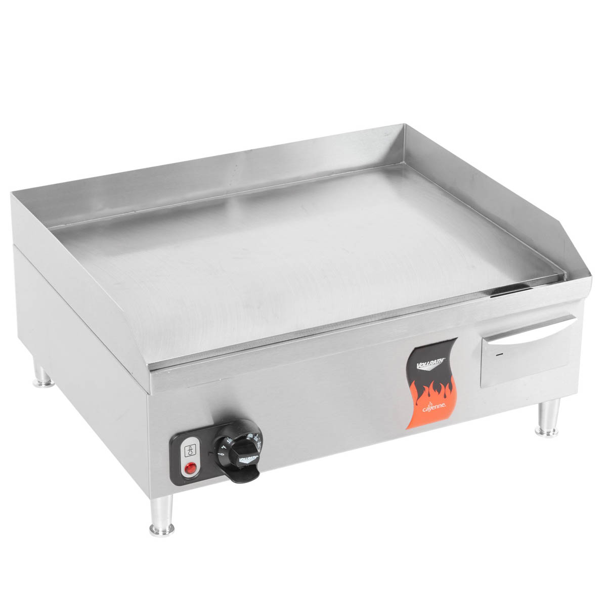 Vollrath 40716 24" Countertop Electric Griddle w/ 24" x 16.5" Surface, Thermostatic Controls, 220V/1ph