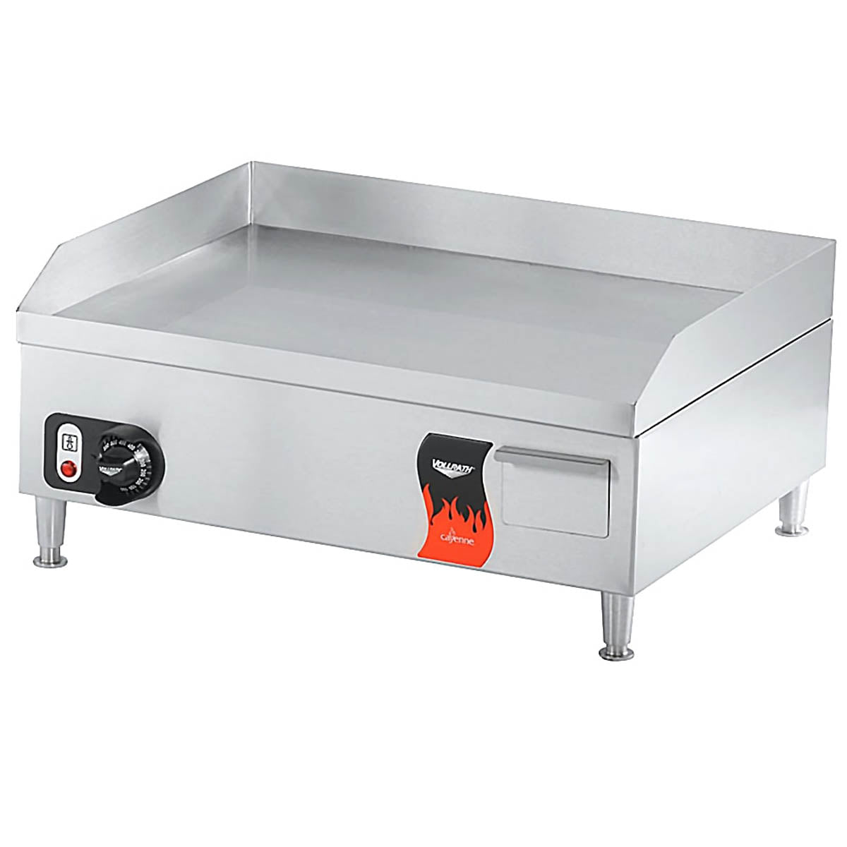 Vollrath 40716 24" Countertop Electric Griddle w/ 24" x 16.5" Surface, Thermostatic Controls, 220V/1ph