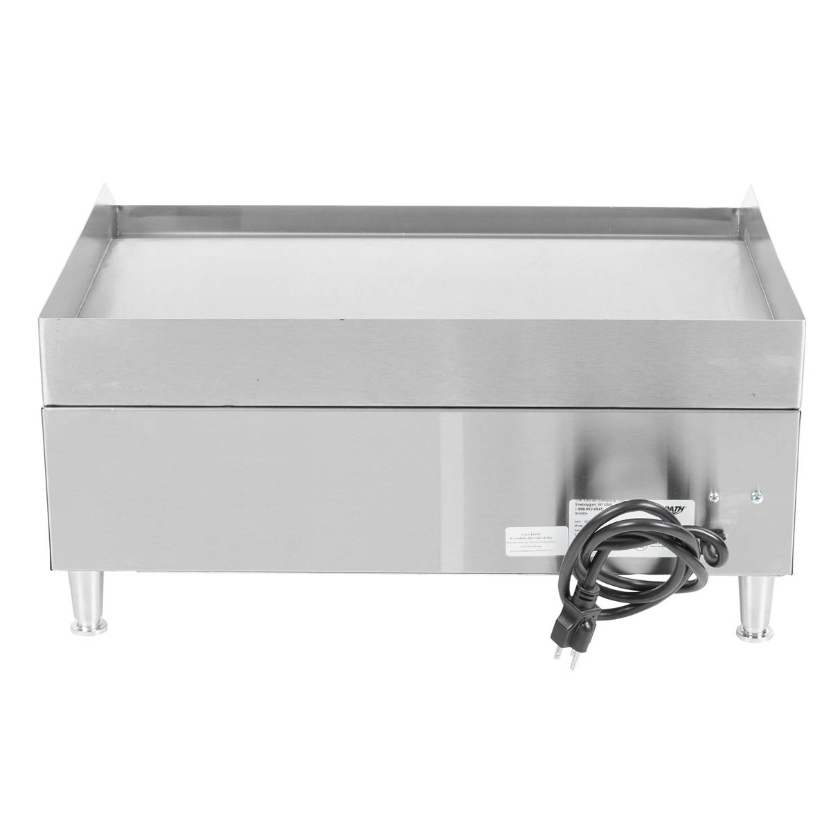 Vollrath 40716 24" Countertop Electric Griddle w/ 24" x 16.5" Surface, Thermostatic Controls, 220V/1ph