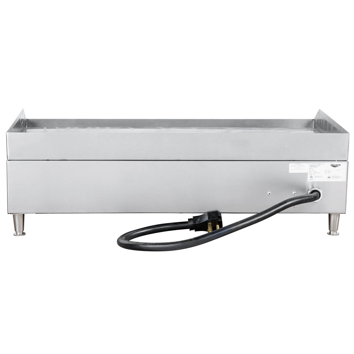 Vollrath 40717 36" Countertop Electric Griddle with 36" x 16.5" Surface, Thermostatic Controls, 220v/1ph