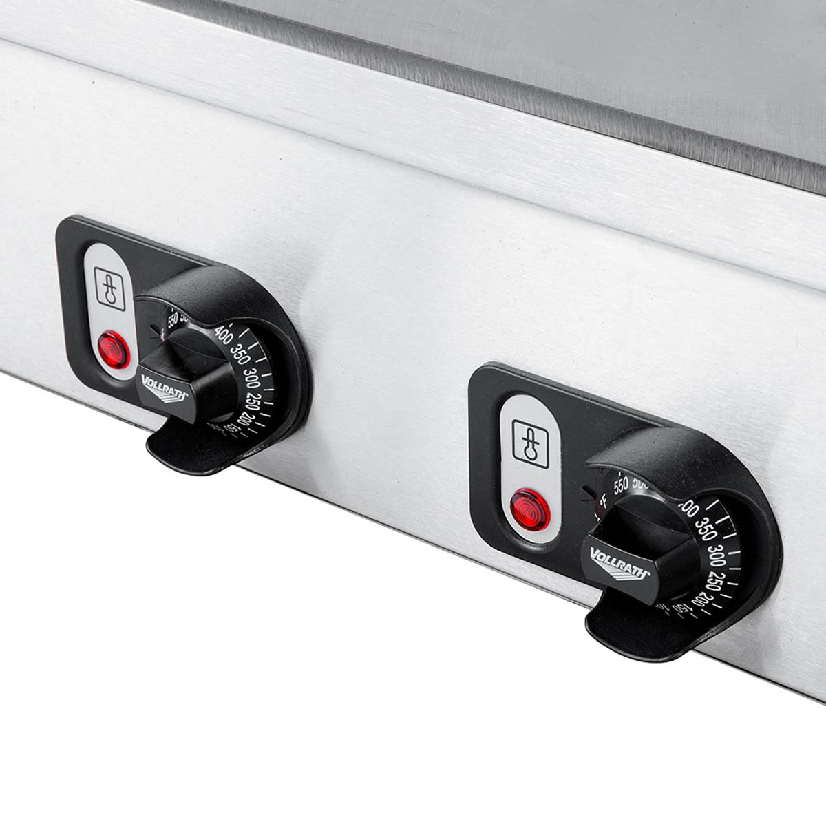 Vollrath 40717 36" Countertop Electric Griddle with 36" x 16.5" Surface, Thermostatic Controls, 220v/1ph