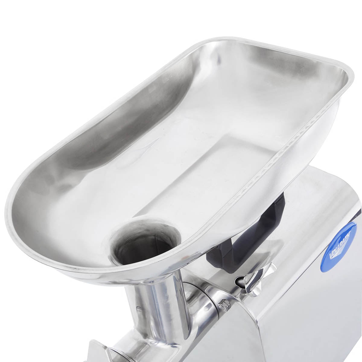Vollrath 40743 Meat Grinder, #12 HUB, 1 HP, 264 lbs/hr, Stainless, 2-1/4" Chute, 1/8" & 5/16" Plates