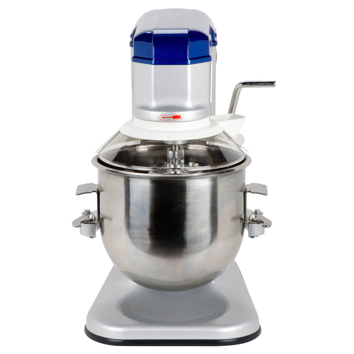 Vollrath 40756 Countertop 10 qt Planetary Mixer w/ Timer, Guard and Standard Attachments, 5-Speed, 1/3 hp