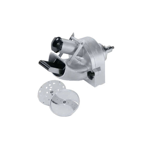 Vollrath 40785 Vegetable Slicer Head, 5/16" Shredder & 3/16" Slicing Plates, Fits All Mixers, Imported