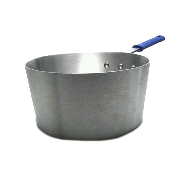 Vollrath 4347 7-Quart Tapered Aluminum Sauce Pan, Riveted Handle, NSF, Made in USA — Case of 6 pieces