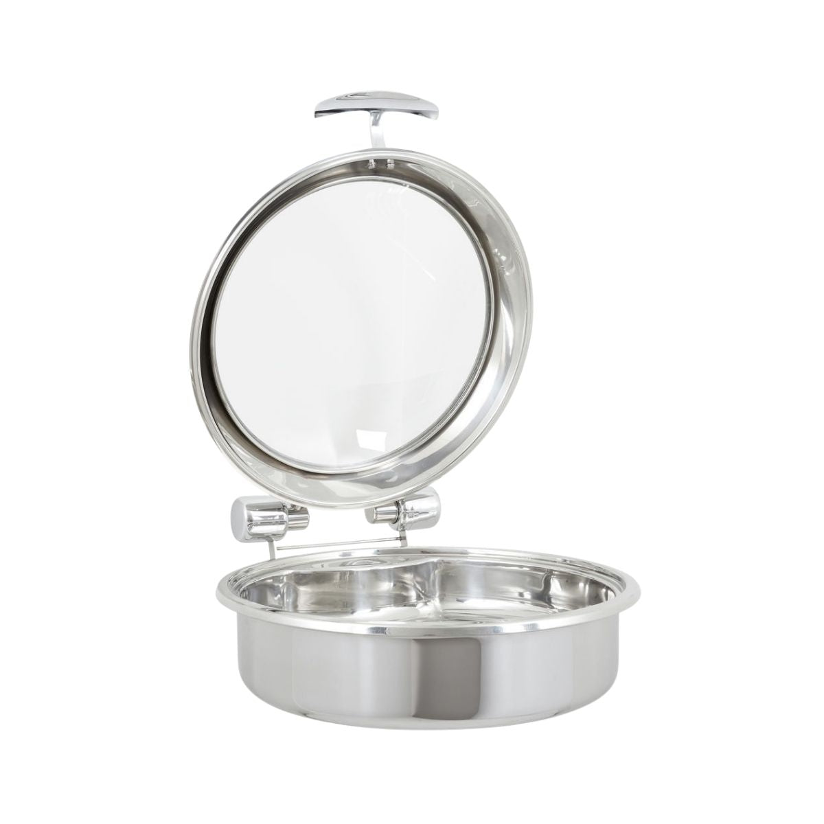 Vollrath 46127 Glass Lid, 6-Qt Rectangular with Stainless Trim for Intrigue 46125 Chafer