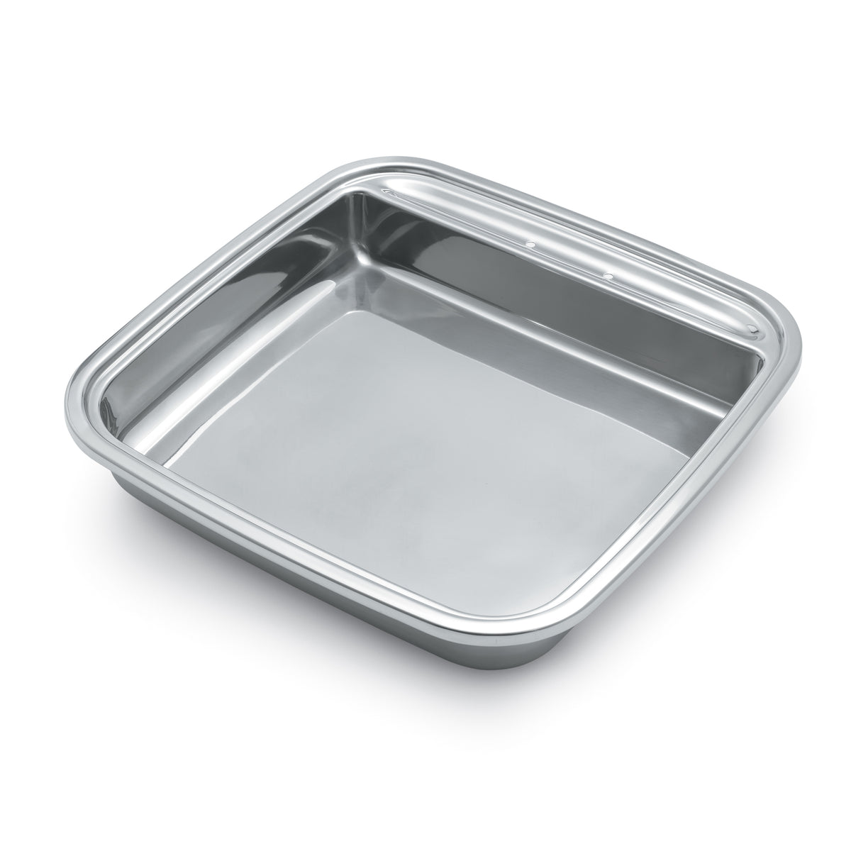 Vollrath 46137 Replacement Square Stainless Steel Food Pan, 6 Quart (5.8L) Capacity, Imported