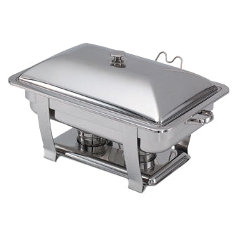 Vollrath 46518 Orion 9qt Chafer,, 18/8 Stainless Steel, 27"Lx15-1/2"Wx13-1/2"H - Imported