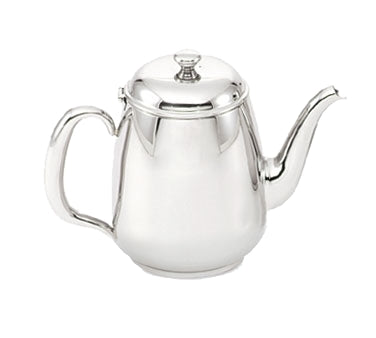 Vollrath 46595 Coffee Server, 34 Oz (1.0 L), 5-7/8"H, Steel, Mirror Exterior, Satin Interior