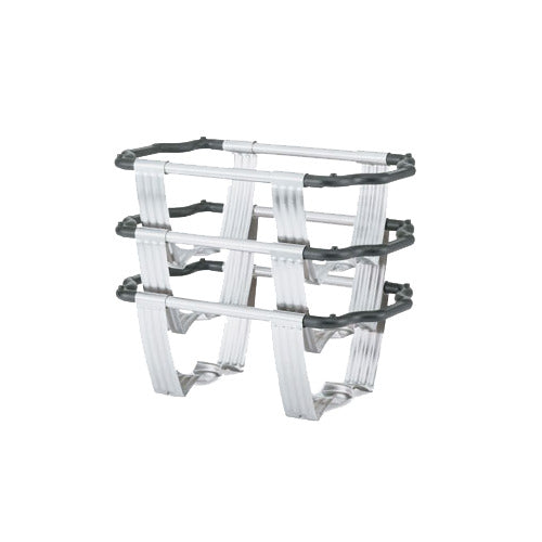 Vollrath 46886 Dakota Stackable Stand, 9 Quart, Nylon Handles, 18/8 Stainless Steel, Made in USA — Case of 4 pieces