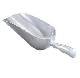 Vollrath 46890 Cast Aluminum Ice Scoop, 5-Oz Capacity, 4-3/4" x 2-3/8" Bowl, NSF Certified — Case of 24 pieces