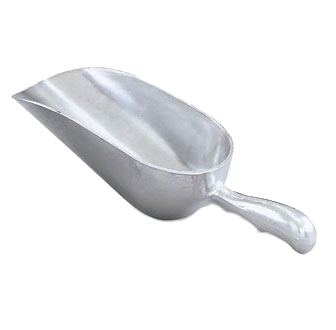 Vollrath 46892 Cast Aluminum Ice Scoop, 24-Oz Capacity, 8" x 4" Bowl, NSF Certified Shovel β Case of 24 pieces