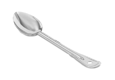 Vollrath 46981 Serving Spoon, 15" Stainless Steel, One-Piece Handle, Imported, NSF — Case of 12 pieces