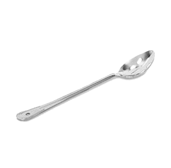 Vollrath 46985 - Slotted Serving Spoon, 15" Stainless Steel, Non-Insulated Handle, NSF — Case of 12 pieces